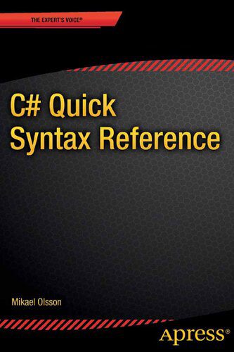 خرید و دانلود نسخه کامل کتاب C# Quick Syntax Reference_686ebb161cbcf.jpeg خرید و دانلود نسخه کامل کتاب C# Quick Syntax Reference