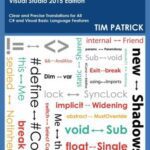 خرید و دانلود نسخه کامل کتاب C#-Visual Basic Bilingual Dictionary: Visual Studio 2015 Edition