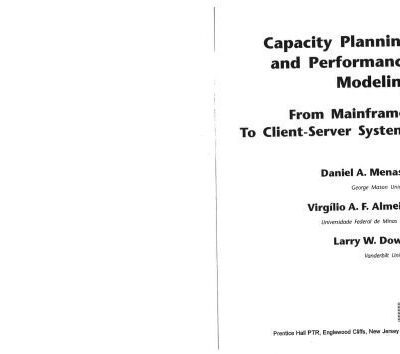 خرید و دانلود نسخه کامل کتاب Capacity planning and performance monitoring – from mainframes to client-server systems