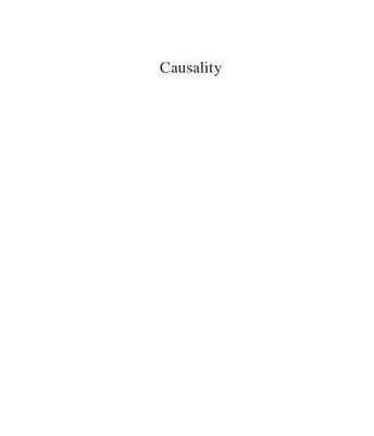 خرید و دانلود نسخه کامل کتاب Causality: Statistical Perspectives and Applications