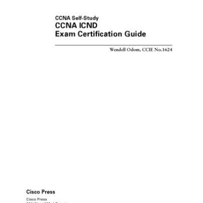 خرید و دانلود نسخه کامل کتاب CCNA ICND Exam Certification Guide (CCNA Self-Study)