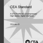 خرید و دانلود نسخه کامل کتاب CEA861 Standard: A DTV Profile for Uncompressed High Speed Digital Interfaces