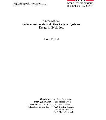 خرید و دانلود نسخه کامل کتاب Cellular automata and other cellular systems