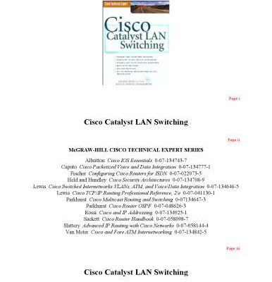 خرید و دانلود نسخه کامل کتاب Cisco IOS Essentials