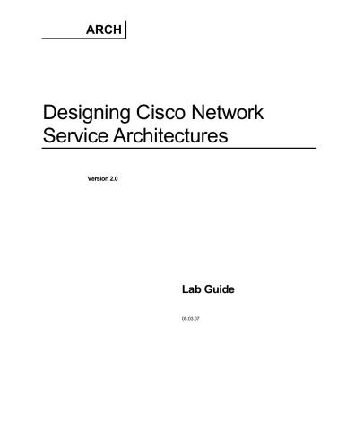 خرید و دانلود نسخه کامل کتاب Cisco Systems. Designing Cisco Network Service Architectures. Lab Guide_688322245c510.jpeg خرید و دانلود نسخه کامل کتاب Cisco Systems. Designing Cisco Network Service Architectures. Lab Guide