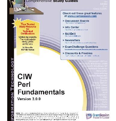 خرید و دانلود نسخه کامل کتاب CIW 1D0-437 – Perl Fundamentals