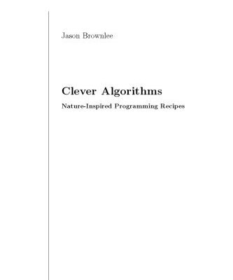 خرید و دانلود نسخه کامل کتاب Clever Algorithms. Nature-Inspired Programming Recipes
