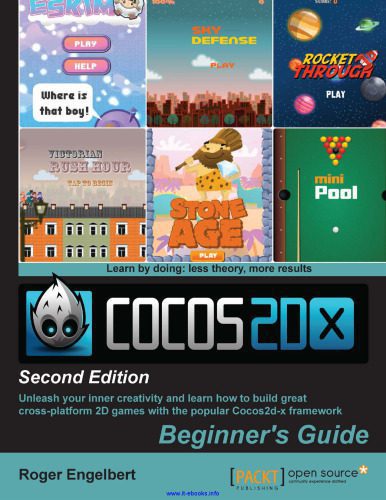 خرید و دانلود نسخه کامل کتاب Cocos2d-x by Example, 2nd Edition: Unleash your inner creativity and learn how to build great cross-platform 2D games with the popular Cocos2d-x framework_686d0fb5cfccd.jpeg خرید و دانلود نسخه کامل کتاب Cocos2d-x by Example, 2nd Edition: Unleash your inner creativity and learn how to build great cross-platform 2D games with the popular Cocos2d-x framework