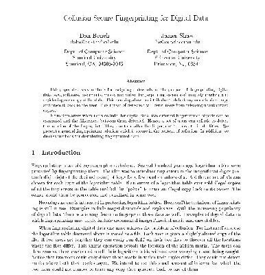 خرید و دانلود نسخه کامل کتاب Collusion-Secure Fingerprinting for Digital Data