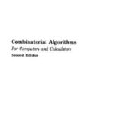خرید و دانلود نسخه کامل کتاب Combinatorial algorithms for computers and calculators