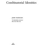 خرید و دانلود نسخه کامل کتاب Combinatorial Identities