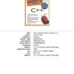 خرید و دانلود نسخه کامل کتاب Complete Idiot’s Guide to C++