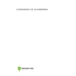 خرید و دانلود نسخه کامل کتاب Complexity of algorithms