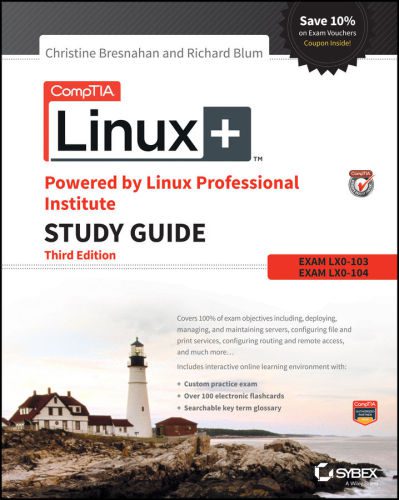 خرید و دانلود نسخه کامل کتاب CompTIA Linux+ Powered by Linux Professional Institute Study Guide: Exam LX0-103 and Exam LX0-104 (Comptia Linux + Study Guide)