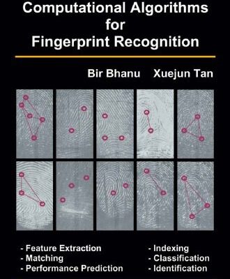 خرید و دانلود نسخه کامل کتاب Computational Algorithms for Fingerprint Recognition