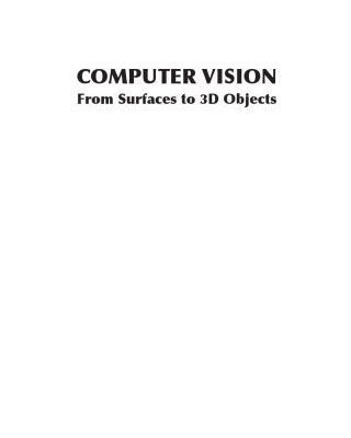 خرید و دانلود نسخه کامل کتاب Computer Vision: From Surfaces to 3D Objects