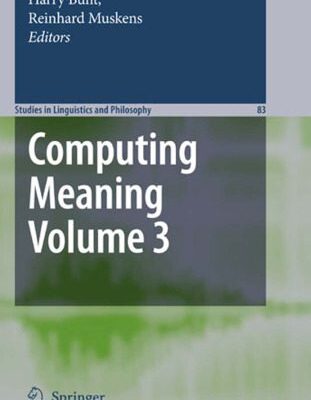 خرید و دانلود نسخه کامل کتاب Computing Meaning: Volume 3