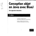 خرید و دانلود نسخه کامل کتاب Conception objet en Java avec BlueJ. Une approche interactive.