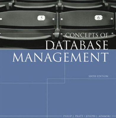 خرید و دانلود نسخه کامل کتاب Concepts of Database Management (Sam 2007 Compatible Products)