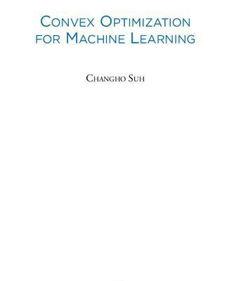 خرید و دانلود نسخه کامل کتاب Convex Optimization for Machine Learning