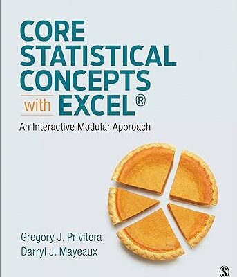 خرید و دانلود نسخه کامل کتاب Core Statistical Concepts With Excel®: An Interactive Modular Approach - + Pdf