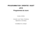 خرید و دانلود نسخه کامل کتاب Cours Java