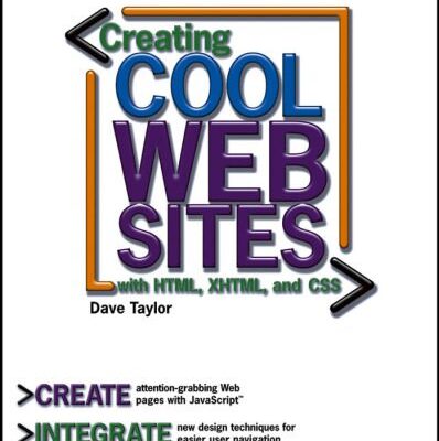 خرید و دانلود نسخه کامل کتاب Creating Cool Web Sites with HTML, XHTML, and CSS