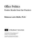 خرید و دانلود نسخه کامل کتاب Crisp: Office Politics: Positive Results from Fair Practices