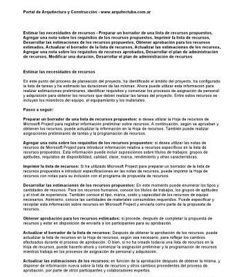 خرید و دانلود نسخه کامل کتاب Curso de Microsoft Project Gratis: Estimar las necesidades de recursos