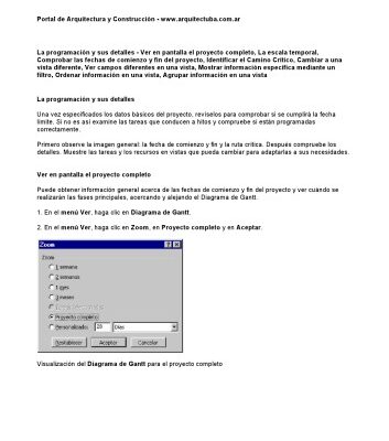 خرید و دانلود نسخه کامل کتاب Curso de Microsoft Project Gratis: La programación y sus detailes