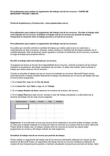 خرید و دانلود نسخه کامل کتاب Curso de Microsoft Project Gratis: Procedimientos para realizar el seguimiento del trabajo real de los recursos_687c8b902c128.jpeg خرید و دانلود نسخه کامل کتاب Curso de Microsoft Project Gratis: Procedimientos para realizar el seguimiento del trabajo real de los recursos