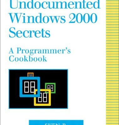 خرید و دانلود نسخه کامل کتاب Недокументированные возможности Windows 2000