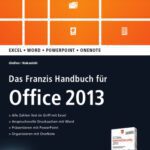 خرید و دانلود نسخه کامل کتاب Das Franzis Handbuch für Office 2013, m. CD-ROM