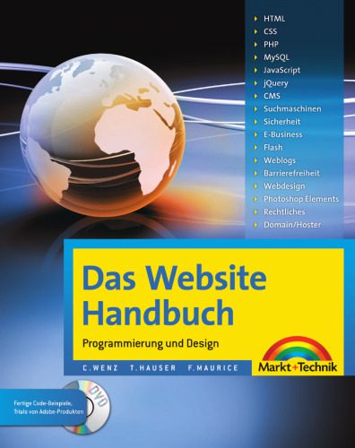 خرید و دانلود نسخه کامل کتاب Das Website Handbuch – Programmierung und Design, 4. Auflage_6864c4141693d.jpeg خرید و دانلود نسخه کامل کتاب Das Website Handbuch – Programmierung und Design, 4. Auflage