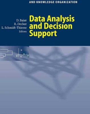 خرید و دانلود نسخه کامل کتاب Data Analysis and Decision Support D Baier et al