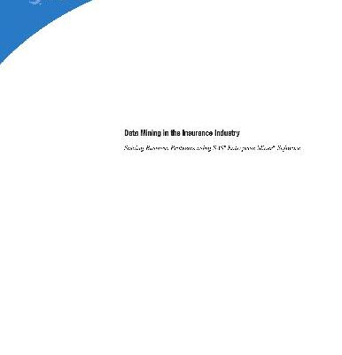 خرید و دانلود نسخه کامل کتاب Data Mining in the Insurance Industry