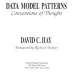 خرید و دانلود نسخه کامل کتاب Data Model Patterns: Conventions of Thought