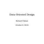 خرید و دانلود نسخه کامل کتاب Data-oriented design: software engineering for limited resources and short schedules