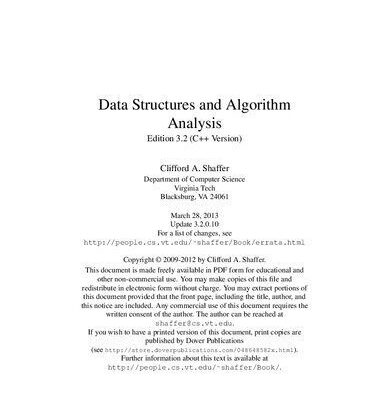 خرید و دانلود نسخه کامل کتاب Data Structures and Algorithm Analysis in C++