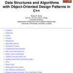 خرید و دانلود نسخه کامل کتاب Data Structures and Algorithms: With Object-Oriented Design Patterns in C++