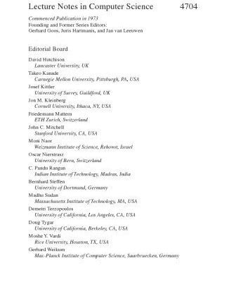 خرید و دانلود نسخه کامل کتاب Database and XMLTechnologies: 5th International XML Database Symposium, XSym 2007, Vienna, Austria, September 23-24, 2007. Proceedings