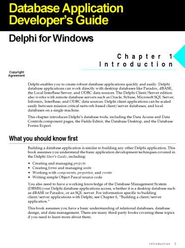 خرید و دانلود نسخه کامل کتاب Database application developer’s guide : Borland Delphi for Windows 95 and Windows NT : version 2.0_687678f31d0d7.jpeg خرید و دانلود نسخه کامل کتاب Database application developer’s guide : Borland Delphi for Windows 95 and Windows NT : version 2.0