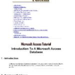 خرید و دانلود نسخه کامل کتاب Database Design Microsoft Access Tutorial