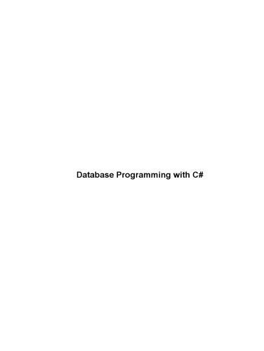 خرید و دانلود نسخه کامل کتاب Database Programming with C#_686e07cf2b8bc.jpeg خرید و دانلود نسخه کامل کتاب Database Programming with C#