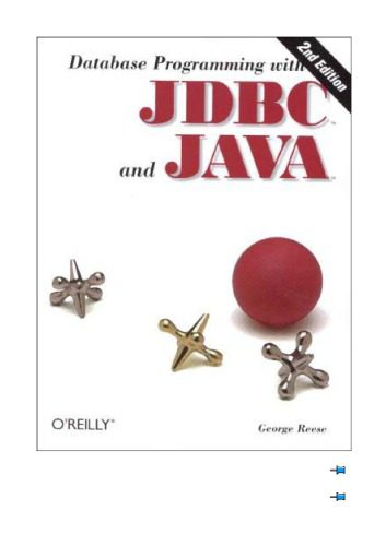 خرید و دانلود نسخه کامل کتاب Database programming with JDBC and Java_687667b010311.jpeg خرید و دانلود نسخه کامل کتاب Database programming with JDBC and Java