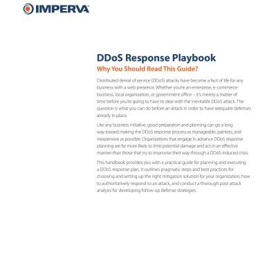 خرید و دانلود نسخه کامل کتاب DDoS Response Playbook