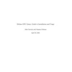 خرید و دانلود نسخه کامل کتاب Debian GN/Linux: Guide to Installation and Usage
