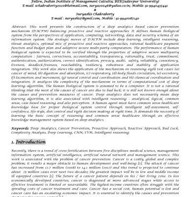 خرید و دانلود نسخه کامل کتاب Deep Analytics: Cancer Prevention Mechanism