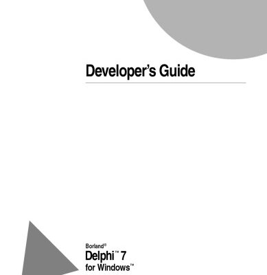 خرید و دانلود نسخه کامل کتاب Delphi 5 developer’s guide