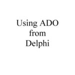 خرید و دانلود نسخه کامل کتاب Delphi